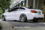 BMW 435i on Velos Designwerks Wheels 2014 года